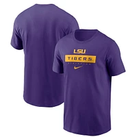 LSU Nike Dri-Fit Sideline Team Issue Tee