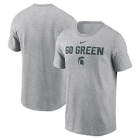 Michigan State Nike Dri-Fit Cotton Sideline Team Issue Tee