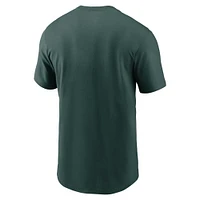Michigan State Nike Dri-Fit Cotton Sideline Team Issue Tee