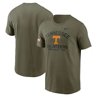 Tennessee Nike Military Dri-fit Cotton Team Issue Crew Tee