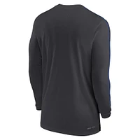 Kentucky Nike Dri-Fit Sideline UV Coach Long Sleeve Top