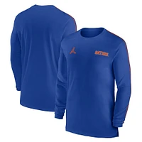 Florida Jordan Brand Dri-Fit Sideline UV Coach Long Sleeve Top