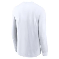 Kentucky Nike Dri-Fit Cotton Sideline Team Issue Long Sleeve Tee