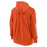 Clemson Nike Team Issue Full Zip Club Hoodie