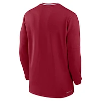 Alabama Nike Dri-Fit Sideline Coach Half Zip Top