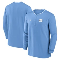 UNC Jordan Brand Dri-Fit Sideline Coach Half Zip Top