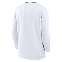 Georgia Nike Dri-Fit Sideline Coach Half Zip Top