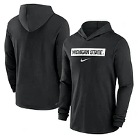 Michigan State Nike Dri-Fit Lightweight Hoodie Top