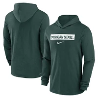 Michigan State Nike Dri-Fit Lightweight Hoodie Top