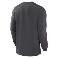 Alabama Nike Dri-Fit Team Issue Player Long Sleeve Top