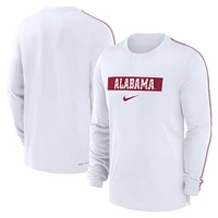 Alabama Nike Dri-Fit Team Issue Player Long Sleeve Top