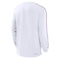 Alabama Nike Dri-Fit Team Issue Player Long Sleeve Top