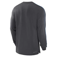 UNC Jordan Brand Dri-Fit Sideline Team Issue Long Sleeve Tee