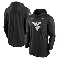 West Virginia Nike Military Dri-Fit Hoody Top