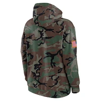 Alabama Nike Military Club Fleece Hoodie