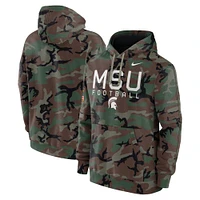 Michigan State Nike Military Club Fleece Hoodie