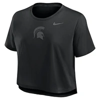 Michigan State Nike Women's Performance Dri-Fit Crop Top