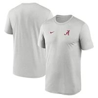 Alabama Nike Dri-Fit Legend Small Logo Tee