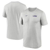 LSU Nike Dri-Fit Legend Small Logo Tee