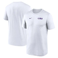 LSU Nike Dri-Fit Legend Small Logo Tee
