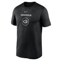 Georgia Nike Courtside Dri-Fit Practice Tee