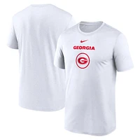 Georgia Nike Courtside Dri-Fit Practice Tee