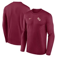 Florida State Nike Dri-Fit Legend Small Logo Long Sleeve Tee