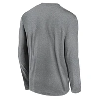 LSU Nike Courtside Dri-Fit Practice Long Sleeve Tee