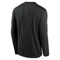 Michigan State Nike Courtside Dri-Fit Practice Long Sleeve Tee