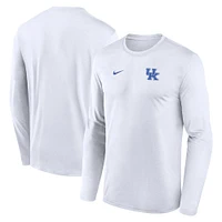 Kentucky Nike Dri-Fit Legend Small Logo Long Sleeve Tee