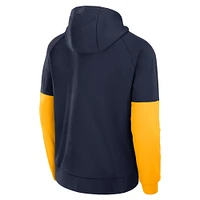 West Virginia Nike Primary Logo Fitness Hoodie