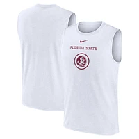 Florida State Nike Courtside Dri-Fit Practice Sleeveless Tee