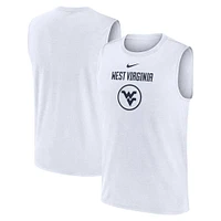 West Virginia Nike Courtside Dri-Fit Practice Sleeveless Tee