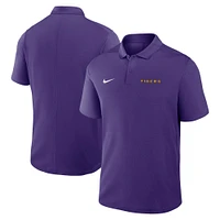 LSU Nike Dri-Fit Victory Wordmark Polo