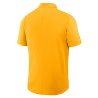 West Virginia Nike Dri-Fit Victory Wordmark Polo