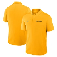 West Virginia Nike Dri-Fit Victory Wordmark Polo
