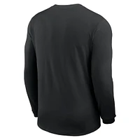 Michigan State Nike Dri-Fit UV Coach Long Sleeve Top