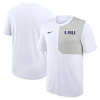 LSU Nike Dri-Fit UV Coach Top