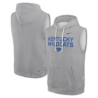 Kentucky Nike Dri-Fit Fleece Sleeveless Hoodie