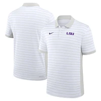 LSU Nike Dri-Fit Victory Stripe Polo