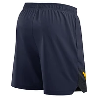 West Virginia Nike Dri-Fit Woven Sideline Shorts