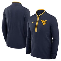 West Virginia Nike Dri-Fit Victory Half Zip Pullover