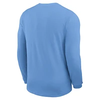 UNC Jordan Brand Dri-Fit UV Coach Long Sleeve Top