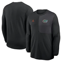 Florida Jordan Brand Dri-Fit UV Coach Long Sleeve Top