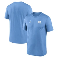 UNC Jordan Brand Dri-Fit Legend Small Logo Tee