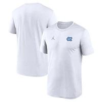UNC Jordan Brand Dri-Fit Legend Small Logo Tee