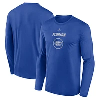 Florida Jordan Brand Courtside Dri-Fit Practice Long Sleeve Tee