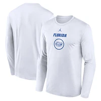 Florida Jordan Brand Courtside Dri-Fit Practice Long Sleeve Tee