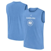 UNC Jordan Brand Courtside Dri-Fit Practice Sleeveless Tee