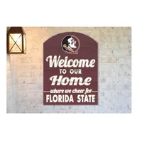  Fsu | Florida State 16  X 22  Welcome To Our Home Sign | Alumni Hall